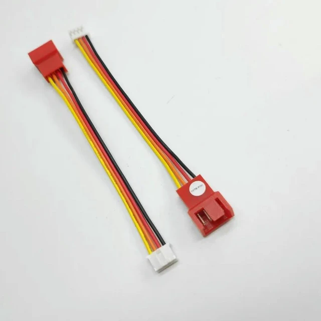 Alt view image 3 of 3 - AJMRTC 2 Pack PCI-E Graphics Card PWM Fan Power Cable, 4Pin Small Type to Motherboard 4P Adapter Lead, Compatible with 3Pin Fan, GPU Video Card Fan Power Supply Extension Cable