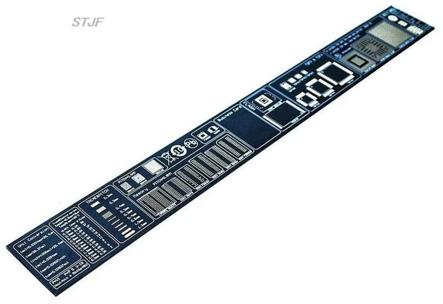 Alt view image 3 of 3 - AJMRTC 30cm Multifunctional PCB Ruler EDA Measuring Tool, Chip IC Reference Ruler PCB Protractor for Electronic Engineers, Geeks Makers DIY Electronic Prototyping Measurement Tool