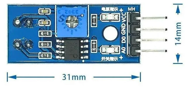 Alt view image 2 of 3 - AJMRTC 5pcs TCRT5000 Infrared Reflectance Sensor Module, IR Photoelectric Switch, Line Tracing Obstacle Avoidance Tracking Sensor Compatible with Arduino, ESP32, ESP8266, STM32, Raspberry Pi for Smart