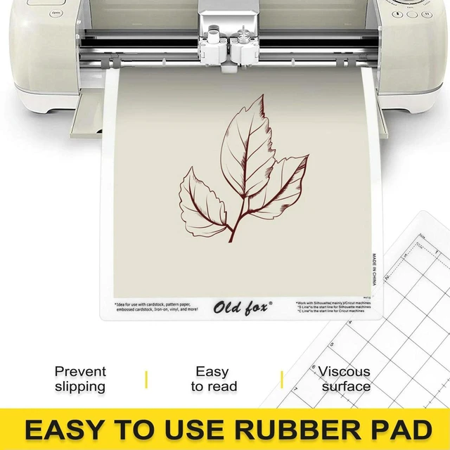 Main image of AJMRTC 3Pcs 8×12 Inch Adhesive Cutting Mat with Measuring Grid, Replacement Cutting Mats for Silhouette Cameo, Explore Plotter Machine, Craft Vinyl Cutting Mat for DIY Craft Cutting Projects