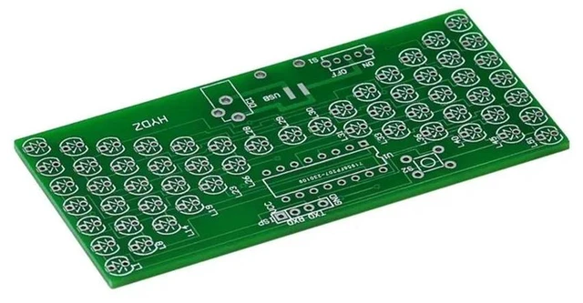 Alt view image 2 of 3 - AJMRTC 5V Electronic Hourglass DIY Soldering Kit, Funny Electronic Production Kit with LED Lights, Double Layer PCB Board 84*40mm, Electronic Learning Assembly Kit for Student Soldering Practice