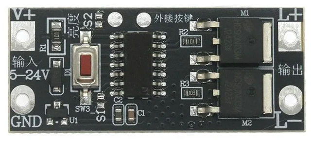 Alt view image 2 of 3 - AJMRTC LED Slow Start Dimming Controller Module, LED Fade On Fade Off Driver, Low Voltage Light Soft Start Board for LED Strip Lamp, Smooth Brightness Gradient Control DIY Lighting Project