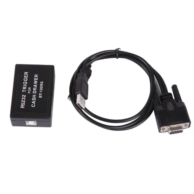 Alt view image 2 of 3 - AJMRTC BT-100RS Cash Drawer Driver Trigger, RS232 Serial Interface Cash Drawer Controller, Universal POS Cash Drawer Trigger Supports Any Cash Drawer Command for Retail POS Cash Register System