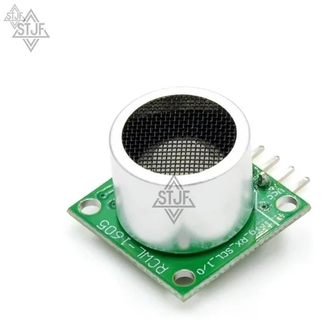 Alt view image 2 of 3 - AJMRTC RCWL-1605 Integrated Ultrasonic Ranging Module, All-in-One Transmitter & Receiver Distance Sensor, Supports GPIO, Serial Port, IIC and Single Bus for Arduino, Robot Obstacle Avoidance Projects