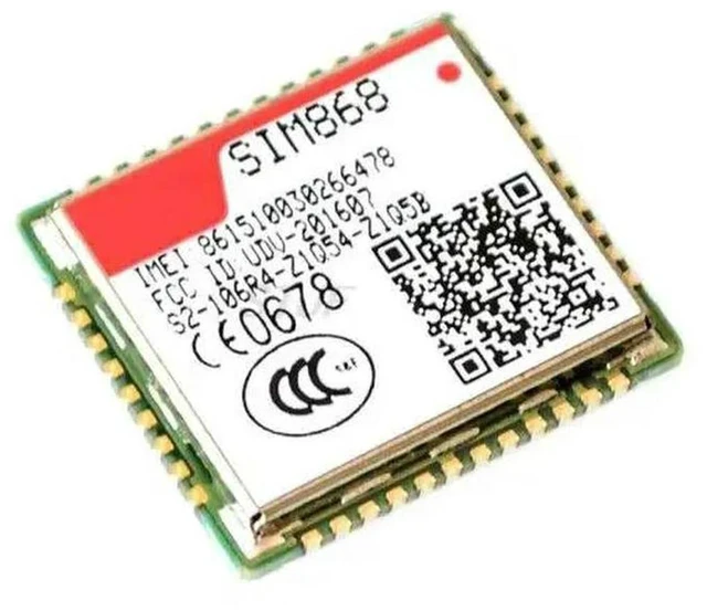 Main image of AJMRTC SIM868 GSM GPRS Bluetooth GNSS Module, SMS Wireless Communication Module, GNSS Positioning Support, Replacement for SIM808 SIM908, for Arduino Raspberry Pi IoT Tracker Projects