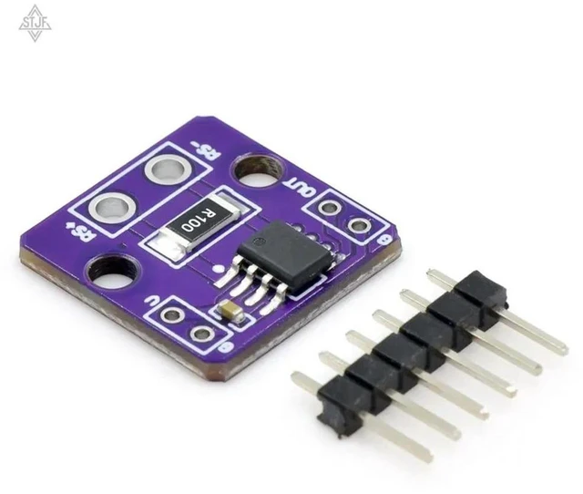 Alt view image 3 of 3 - AJMRTC MAX4080SASA High Side Current Sense Amplifier Module, 76V High Precision Current Detection Monitor, 60V/V Gain Bidirectional Current Sensing Board for Industrial Power Supply Battery Current