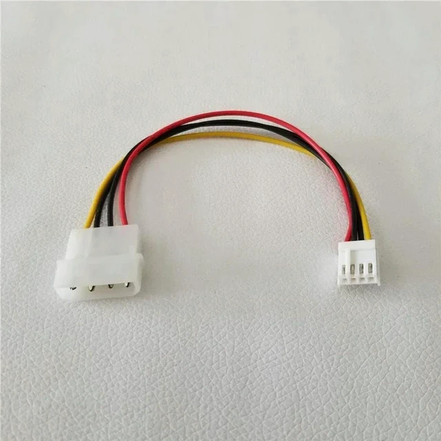 Alt view image 3 of 3 - AJMRTC 20cm D-Type 4Pin IDE Power to Floppy Drive Small 4Pin Extension Cable, Molex IDE to FDD Power Adapter Cord, Internal PC Power Cable for Vintage Desktop 3.5 Inch Floppy Disk Drive Retro Computer
