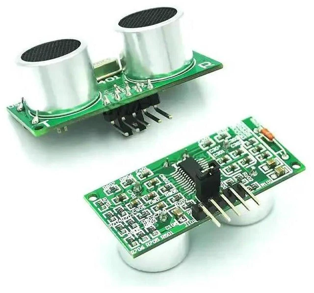 Main image of AJMRTC US-100 Ultrasonic Ranging Sensor Module with Temperature Compensation, DC 2.4V~5.5V Distance Measuring Detector, Dual Mode Serial Port & GPIO Output for Arduino Raspberry Pi DIY Projects