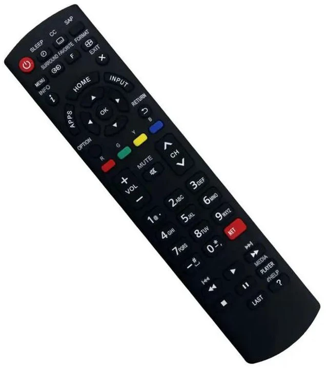 Alt view image 2 of 3 - AJMRTC N2QAYB000926 Replacement Remote Control for Panasonic LED LCD HDTV TC-39AS530 TC39AS530U TC-40AS520 TC40AS520U, No Programming Required IR TV Remote Controller Ready to Use