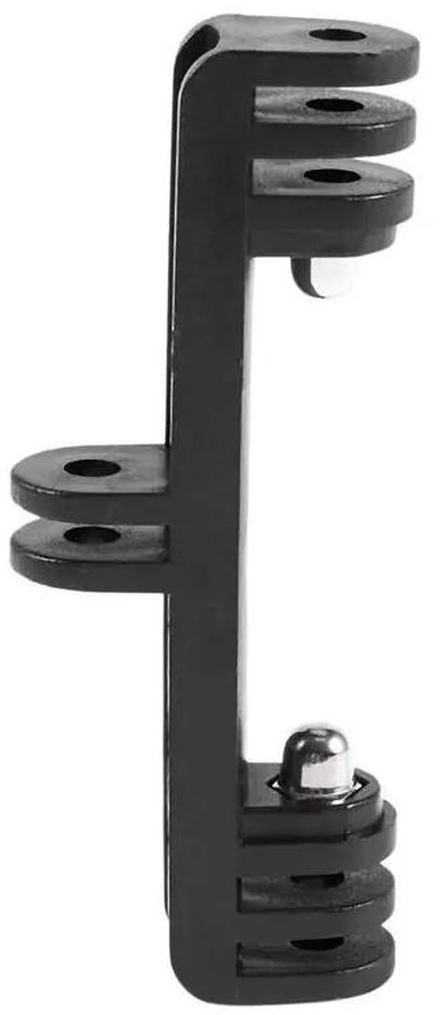Alt view image 3 of 3 - AJMRTC Dual Sport Camera Holder Handle Grip Monopod Mount, 2X Double Camera Bracket Adapter for Gopro Series Action Cameras, Handheld Stabilizer Accessory for Video Shooting Vlog Recording
