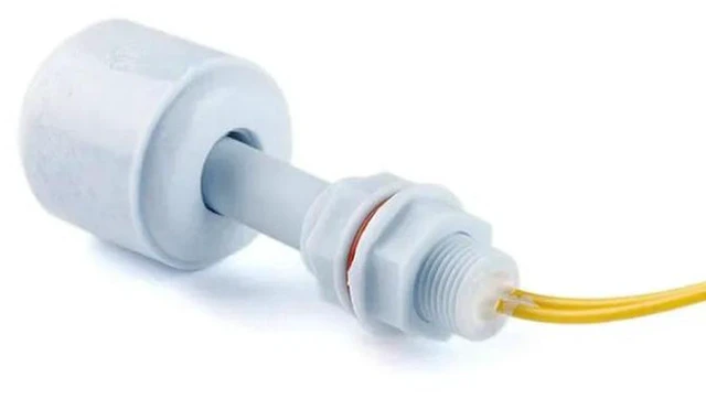 Alt view image 3 of 3 - AJMRTC 52mm PP Horizontal Float Switch Liquid Water Level Sensor, Down Mounted Water Level Controller, Plastic Float Sensor for Water Tank Liquid Level Detection Pump Control Projects