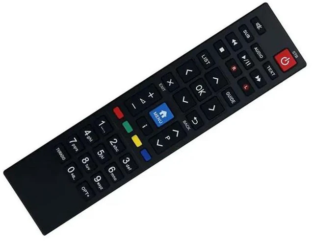 Alt view image 2 of 3 - AJMRTC Replacement Remote Control RM-105U RM-M04 HDR1800T, IR Remote Controller for HUMAX Nano Eco TV Box Set-Top Box, Plug & Play No Programming Required, Direct Replace Broken Original Remote