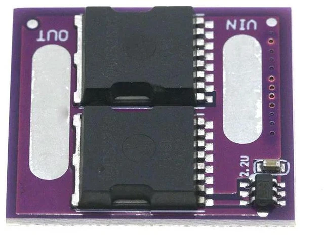 Alt view image 2 of 3 - AJMRTC Ideal Diode Module, Anti-Reverse Backflow Protection for Charging Reverse Current Irrigation, DC12V 24V 36V 48V Wide Voltage Ideal Diode Board, Solar Battery Anti-Backflow for Off-Grid Solar