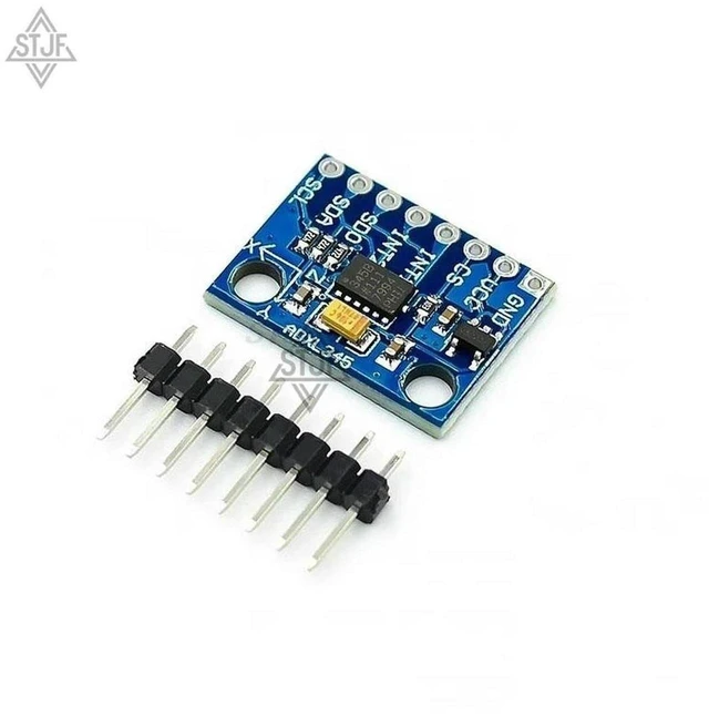 Main image of AJMRTC GY-291 ADXL345 Digital 3-Axis Accelerometer Gravity Tilt Sensor Module, IIC & SPI Dual Communication Interface, High Resolution Triaxial Acceleration Detector for Arduino DIY Project