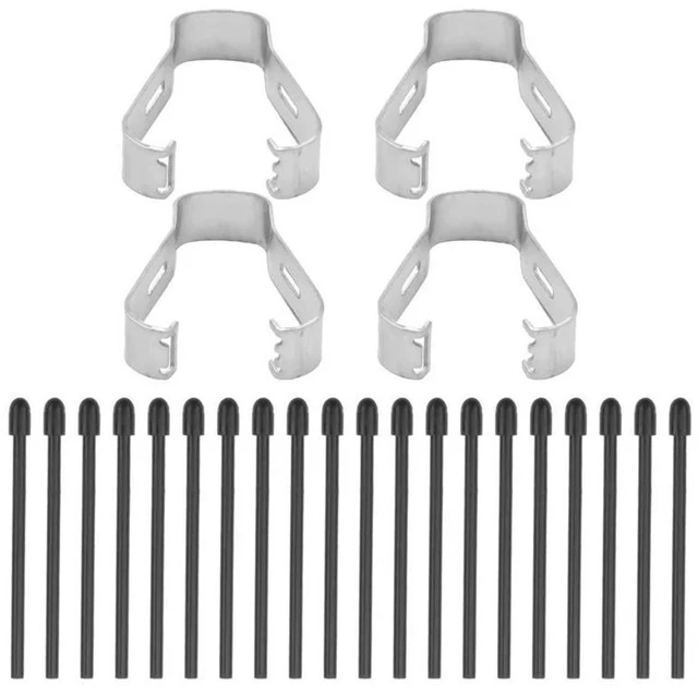 Alt view image 3 of 3 - AJMRTC 40 Pack Replacement Stylus Pen Tips Nibs for Remarkable 2 Stylus, Soft Black Marker Pen Nibs, Wear Resistant Drawing Pen Tips for Remarkable 2 E-Reader Stylus