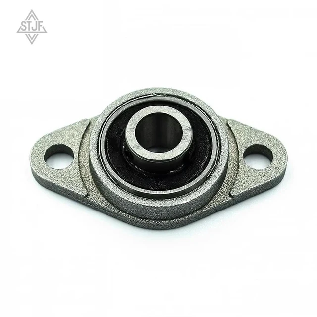 Alt view image 3 of 3 - AJMRTC KFL-08 Miniature Pillow Block Bearing, Zinc Alloy KFL08 Flange Mounted Bearing Seat with 8mm Bore, Self-Aligning Support for 3D Printer Lead Screw Shaft Fixing