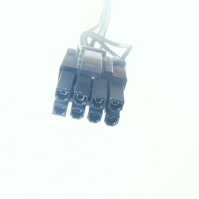 Alt view image 3 of 3 - AJMRTC CPU 8Pin to 3-Port 8P(6+2Pin) PCIe GPU Power Cable, Mainboard Host Case CPU 8 Pin to PCI Express Graphics Card Power Splitter Cord, 16AWG+18AWG Wire for Video Card Power Supply