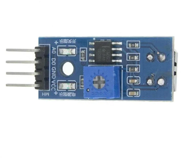 Alt view image 3 of 3 - AJMRTC TCRT5000 Infrared Reflective IR Photoelectric Switch Module, Blue PCB Line Track Barrier Sensor, Digital Output Tracing Detector for Smart Robot Car Arduino DIY Projects