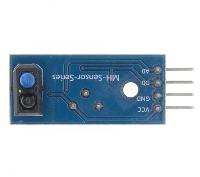 Alt view image 2 of 3 - AJMRTC TCRT5000 Infrared Reflective IR Photoelectric Switch Module, Blue PCB Line Track Barrier Sensor, Digital Output Tracing Detector for Smart Robot Car Arduino DIY Projects