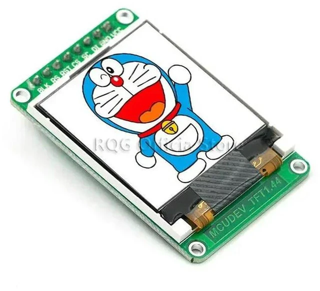 Main image of AJMRTC 1.44 Inch 128x128 SPI TFT LCD Display Module, Full Color Serial Screen, Replace OLED Screen, SPI Interface 128*128 Color LCD Panel for Arduino Raspberry Pi STM32 ESP32 DIY Electronic Project