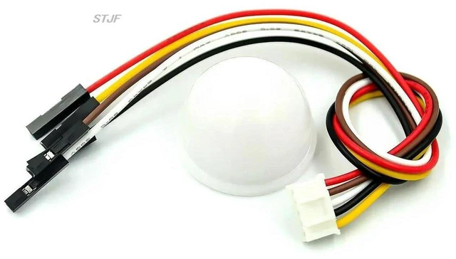 Main image of AJMRTC BH1750 BH1750FVI Light Intensity Sensor Module, Digital Illuminance Detector with Light Ball, I2C Interface Ambient Light Module for Arduino ESP32 STM32 Smart Home Lighting Control Project