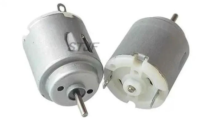 Alt view image 3 of 3 - AJMRTC Round 140 DC Toy Motor, 3V Small Electric Motor, Four-wheel Drive Motor for DIY Handmade Projects, Mini Round DC Motor for Toy Car Model Making and Electronic DIY Creations
