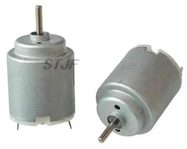 Alt view image 2 of 3 - AJMRTC Round 140 DC Toy Motor, 3V Small Electric Motor, Four-wheel Drive Motor for DIY Handmade Projects, Mini Round DC Motor for Toy Car Model Making and Electronic DIY Creations