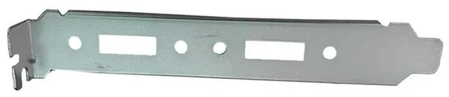 Alt view image 2 of 3 - AJMRTC 12cm Full Height PCI-E Bracket Panel Mount Connector, 2-Port SATA eSATA 2.0 3.0 Data Cable with Screws, Computer Full Size Profile PCI Slot Bracket for Desktop PC Internal to External SATA Port