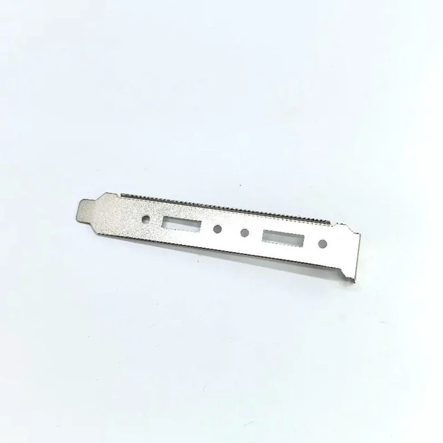 Alt view image 3 of 3 - AJMRTC 12cm Full Height PCI-E Bracket Panel Mount Connector, 2-Port SATA eSATA 2.0 3.0 Data Cable with Screws, Computer Full Size Profile PCI Slot Bracket for Desktop PC Internal to External SATA Port
