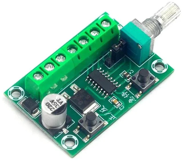 Alt view image 3 of 3 - AJMRTC 6V-30V Brushless Motor Controller PWM Speed Governor, Forward Reverse Switching BLDC Driver Board for 3650 3525 2418 2430 Brushless Motors