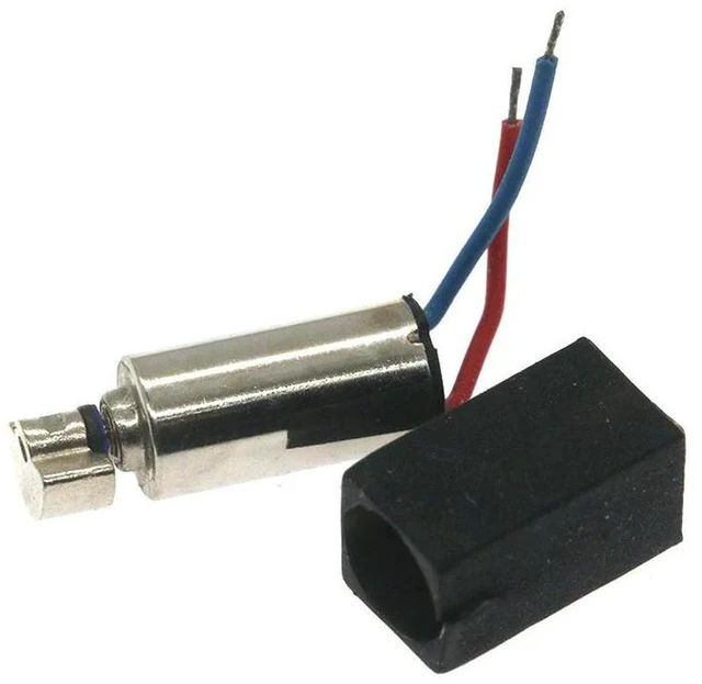 Main image of AJMRTC 0408 Hollow Cylindrical Micro Vibration Motor, 3V Small Vibration Motor for Mobile Phone Headset, Tiny Vibration Core for Electronic DIY Haptic Feedback Projects