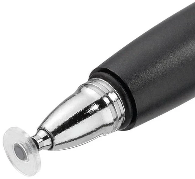 Main image of AJMRTC 40Pcs Universal Stylus Pen Replacement Tips, Transparent Disc Capacitive Touch Screen Nibs, Drawing Writing Pencil Head for Disc Stylus Touch Pens