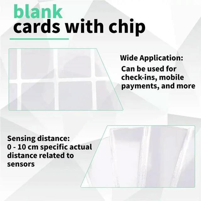 Alt view image 2 of 3 - AJMRTC 50 Pack NTAG215 NFC Cards, Blank Rewritable 215 Tags, 504 Bytes User Memory, 13.56MHz ISO14443A PVC NFC Cards for TagMo, Amiibo, All NFC Enabled Smartphones & NFC Reader Devices
