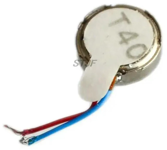 Alt view image 2 of 2 - AJMRTC 10PCS DC3V 1030 Micro Flat Vibration Motor, Coin Type Mini Vibrator Motor, Low Current Tiny Vibration Motor for Mobile Phone, Smart Watch, Bracelet, DIY Electronic Projects, Haptic Feedback