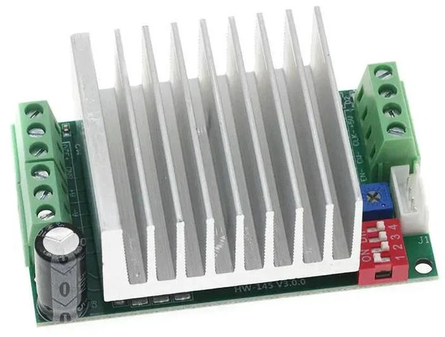 Alt view image 2 of 3 - AJMRTC TB6600 Stepper Motor Driver Board, 4.5A Single Axis CNC Stepper Motor Controller, Microstep Driver for Nema17 Nema23 Stepper Motors, CNC Router, Engraving Machine, 3D Printer Motion Control