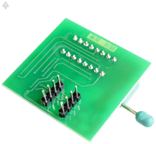 Alt view image 2 of 2 - AJMRTC 1.8V Adapter Board for Motherboard SPI Flash Chip, SOP8 DIP8 W25 MX25 Flash Converter, Works with TL866CS TL866A EZP2010 EZP2013 CH341 Programmer for BIOS Flash Reading & Writing