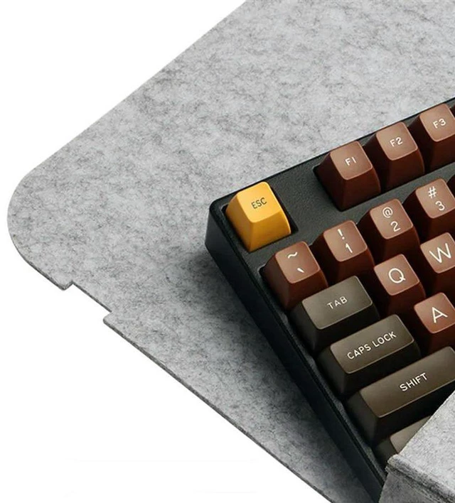 Main image of AJMRTC 2 Pack 68 Keys Mechanical Keyboard Storage Bag, Portable Keyboard Carry Case, Dustproof Wear Resistant Protective Sleeve, Simple Comfortable Keyboard Pouch for 68-Key Mechanical Keyboard Travel
