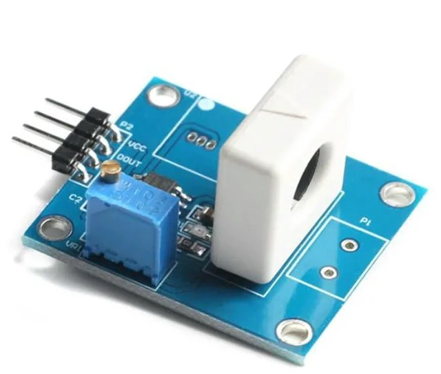 Alt view image 3 of 3 - AJMRTC WCS1800 Hall Current Detection Sensor Module, DC 5V Powered, 35A Precise Current Measurement, Overcurrent Indicator Light, Hall Effect Current Sensor for Industrial Circuit Monitoring & DIY