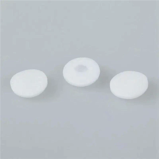 Alt view image 2 of 3 - AJMRTC 200Pcs White Soft Sponge Earphone Covers, Disposable Headphone Ear Pad Replacement Cushions, Foam Ear Tips Protective Sleeves for On Ear Headset, Earbud, Audio Equipment Hygienic Cover