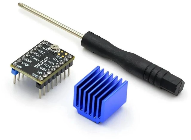 Main image of AJMRTC TMC2208 V2.0 Stepstick Stepper Motor Driver Board, Silent Mute Stepper Driver, 3D Printer Part Compatible with SKR V1.3, Ramps 1.4, Ramps 1.6 Control Boards for 3D Printing Motion Control