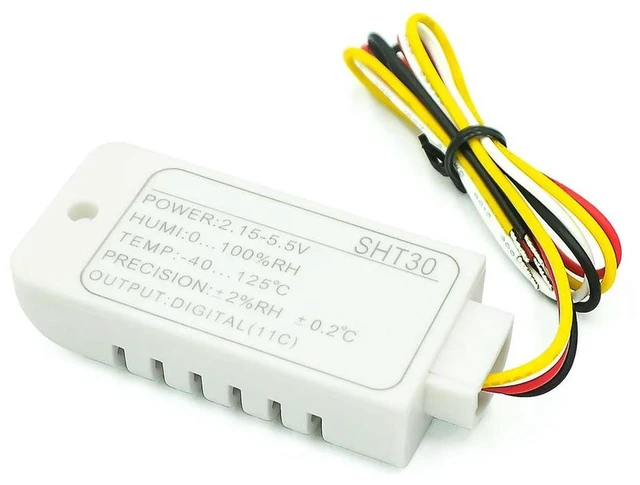 Alt view image 2 of 3 - AJMRTC SHT30 Digital Temperature Humidity Sensor Module, IIC I2C Interface, DC 3.3V Powered, High Precision Temp & Humidity Detector for IoT Environmental Monitoring, Arduino & Electronic DIY Projects