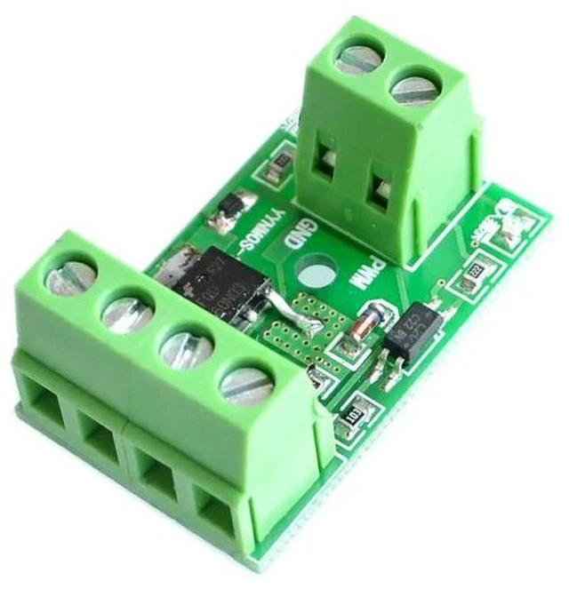 Main image of AJMRTC MOSFET Optocoupler Isolation Driver Module, Field Effect Transistor Trigger Switch Board, PWM Control High Side / Low Side Switch, DC 3-20V Input, Opto-Isolated MOS Driver for Motor & Load Cont