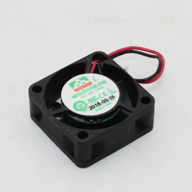 Main image of AJMRTC MGA2512HB-O10 Yong Li Magic 2510 Mini DC Cooling Fan, 25x25x10mm 12V Dual Double Ball Bearing Silent Micro Fan, Small Axial Fan for Electronic Equipment Heat Dissipation Replacement