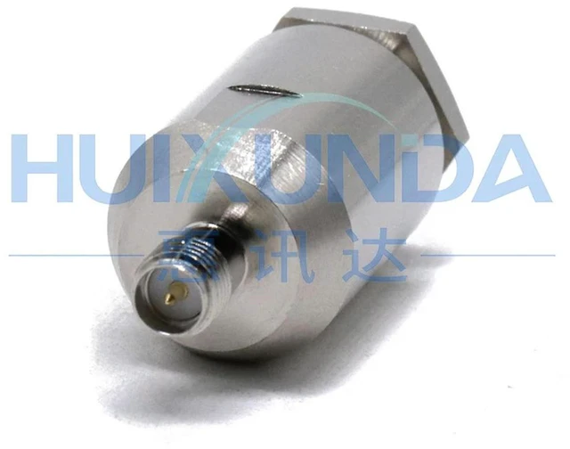 Alt view image 2 of 3 - AJMRTC RPSMA-K7 Connector, Reverse SMA Female with Male Pin Weld Type 50-7 Cable RF Connector, SMA-K-7 RPSMA-K7 Mount Adapter for 50-7 Coaxial Cable Wireless Antenna DIY Projects
