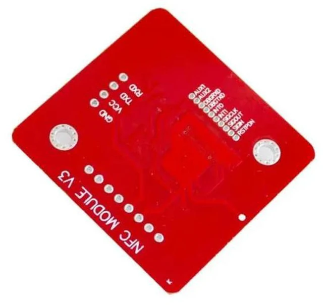 Alt view image 3 of 3 - AJMRTC PN532 NFC RFID Module V3 User Kit, 1Set Reader Writer Mode with S50 IC Card & PCB Antenna, Supports I2C IIC SPI HSU Interface, Contactless Smart Card Reading Writing Module for Electronic DIY