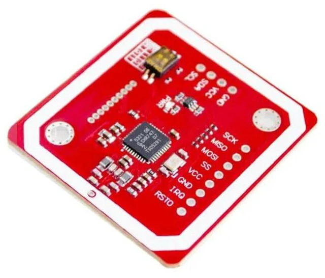 Alt view image 2 of 3 - AJMRTC PN532 NFC RFID Module V3 User Kit, 1Set Reader Writer Mode with S50 IC Card & PCB Antenna, Supports I2C IIC SPI HSU Interface, Contactless Smart Card Reading Writing Module for Electronic DIY