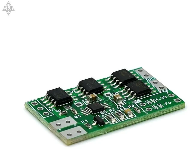 Alt view image 2 of 3 - AJMRTC MAX1879 Solar Lithium Charging Module, 4.35V Max Lithium Battery Charger PCB Board, Solar Powered Charging Controller Module for Single Cell Lithium Battery DIY Solar Power Projects