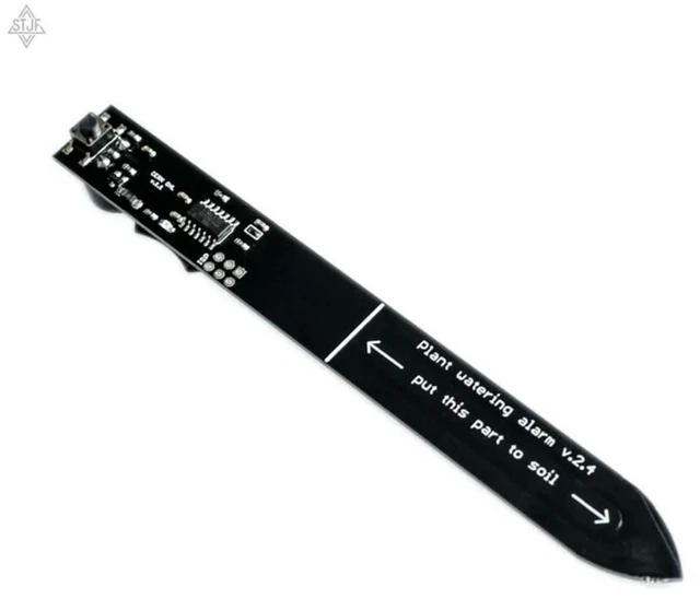 Alt view image 3 of 3 - AJMRTC Soil Moisture Sensor Module, Plant Watering Alarm Alerter Detector, Humidity Monitoring Soil Sensor for Garden Potted Plant, Automatic Water Reminder Module for Arduino Raspberry Pi DIY Project