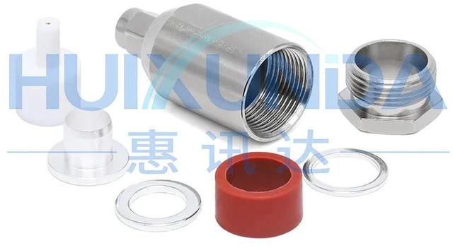 Alt view image 3 of 3 - AJMRTC RP-SMA Male Inner Hole Coaxial Cable, RPSMA-J-7 Reverse Polarity SMA Connector, 50-7 LMR400 Low Loss RF Extension Cord for WiFi Router, Antenna, Ham Radio, Wireless Communication System