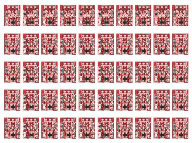 Main image of AJMRTC 150Pcs TTP223 Capacitive Touch Button Module, Single Channel Touch Sensor Switch, Configurable Self-Locking & Jog Momentary Mode for Arduino, Raspberry Pi Electronic DIY Projects